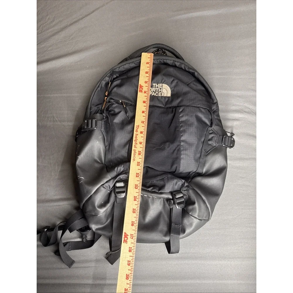The North Face‎ Women's Recon Luxe Backpack, TNF Black/Burnt Coral, OS - USED